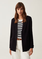 Ovs Single-Breasted Blazer With Pockets